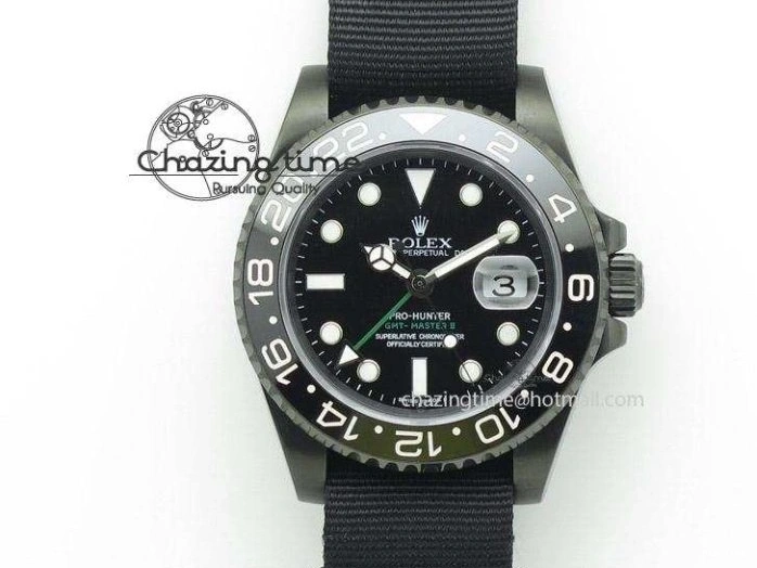 MiroTime 0303 Yacht-Master 40mm 126655 EWEF Best Edition Black Dial on Oysterflex Strap A Sophisticated 787